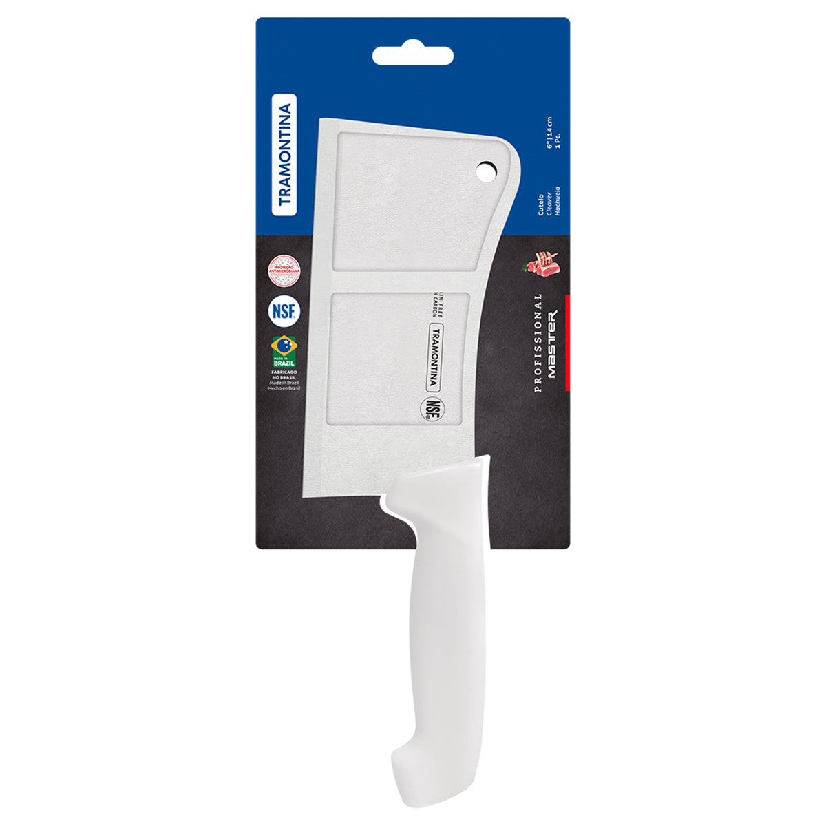 Cuchillo Tipo Hacha Carnicero de 6 Pulgadas