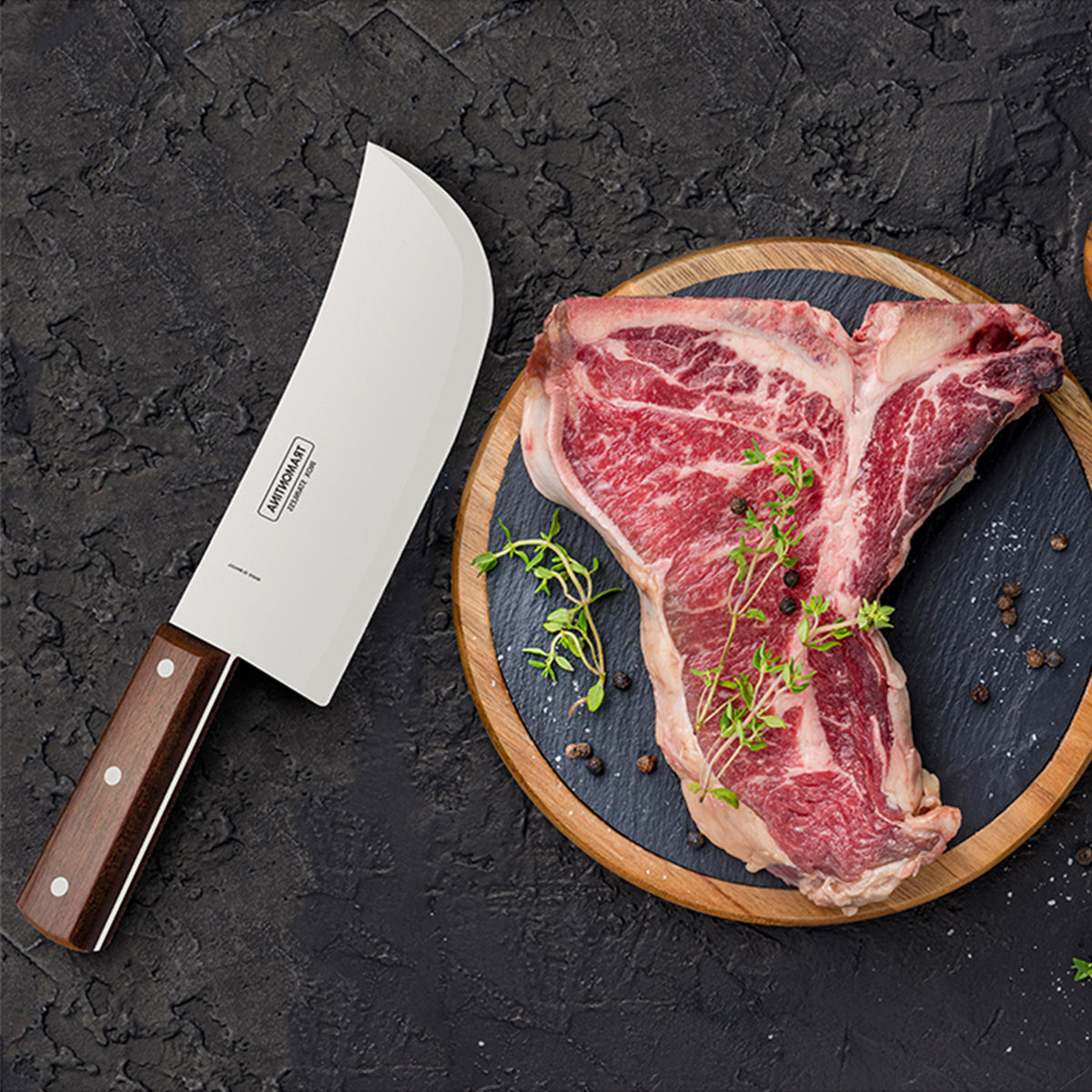 Cuchillo Tipo Hacha para Taco de 9 Pulgadas