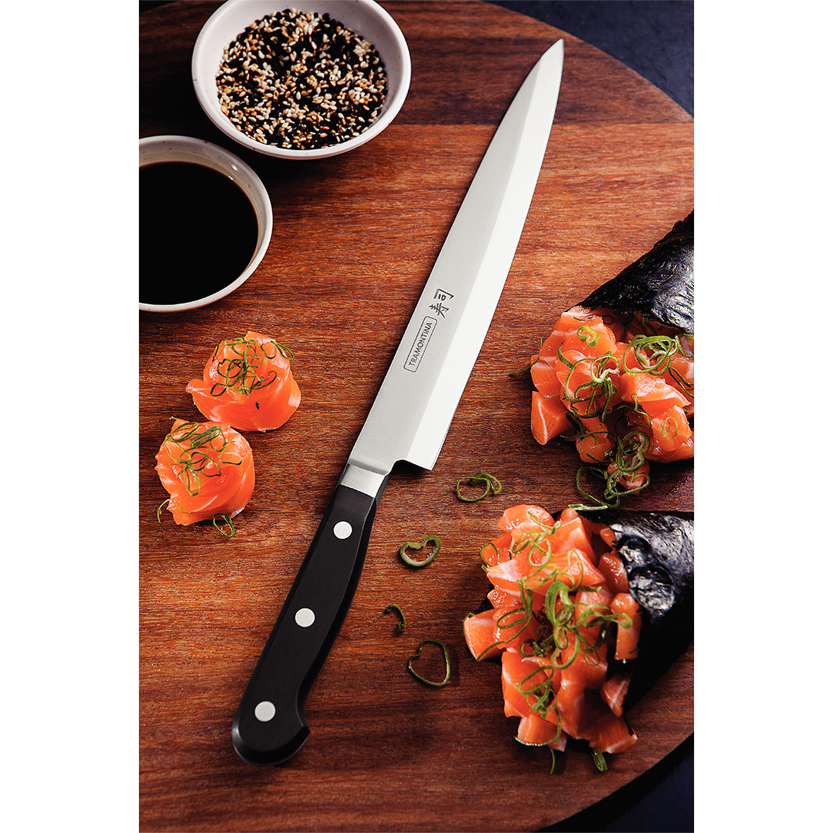 Cuchillo Yanagiba de 9 Pulgadas Sushi Gold