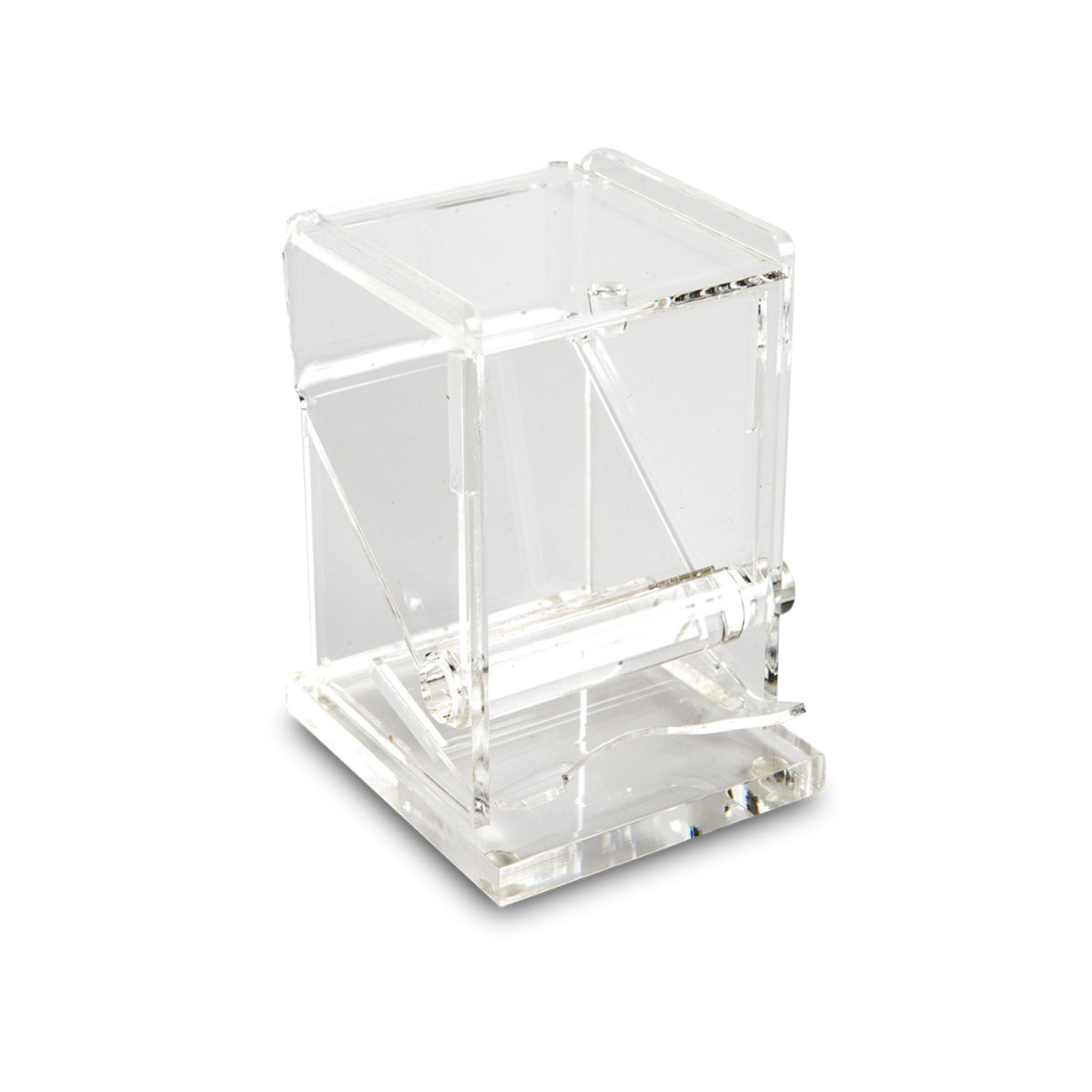 Despachador de Palillos de Acrílico Transparente
