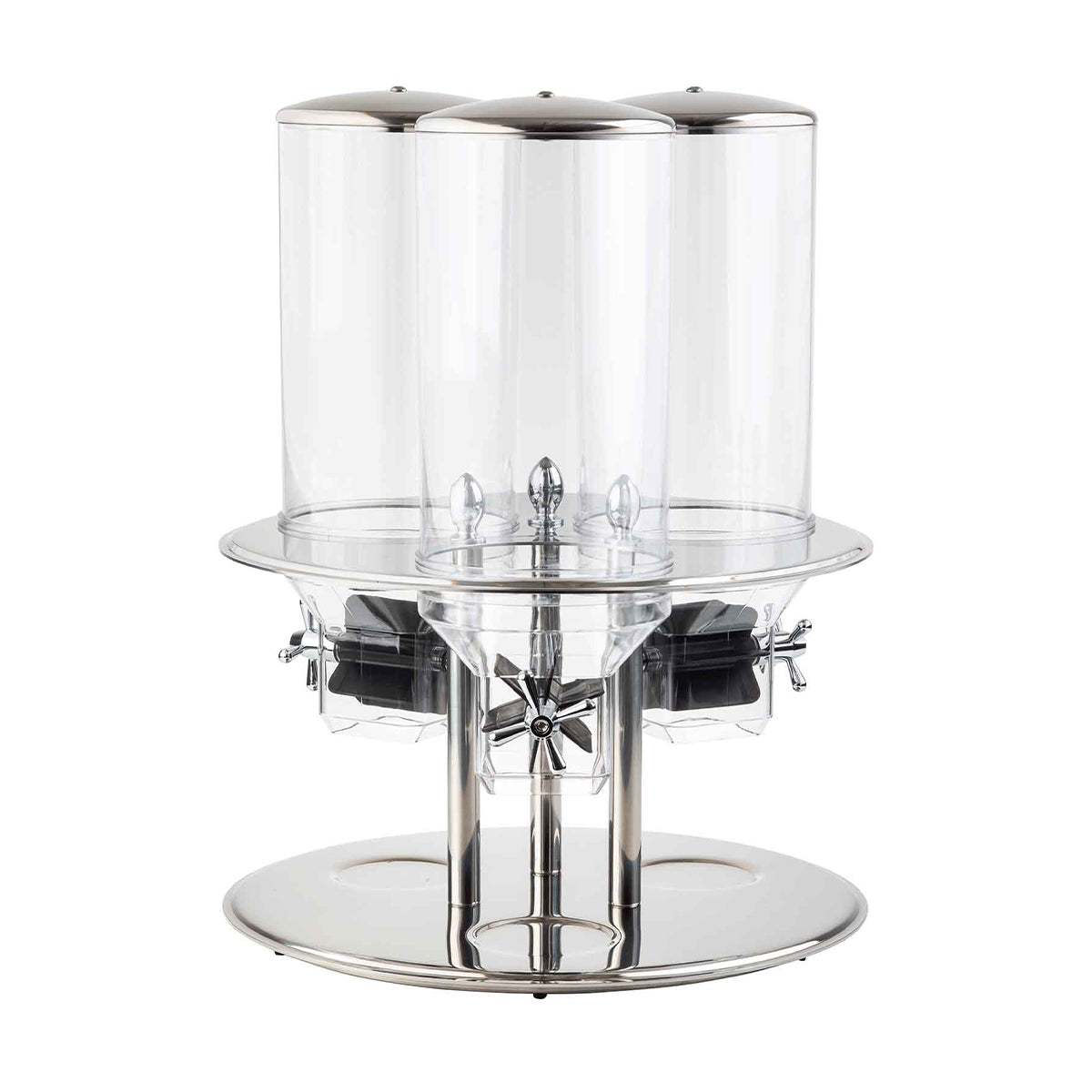 Dispensador de Cereales Giratorio 3 Contenedores de 50 oz