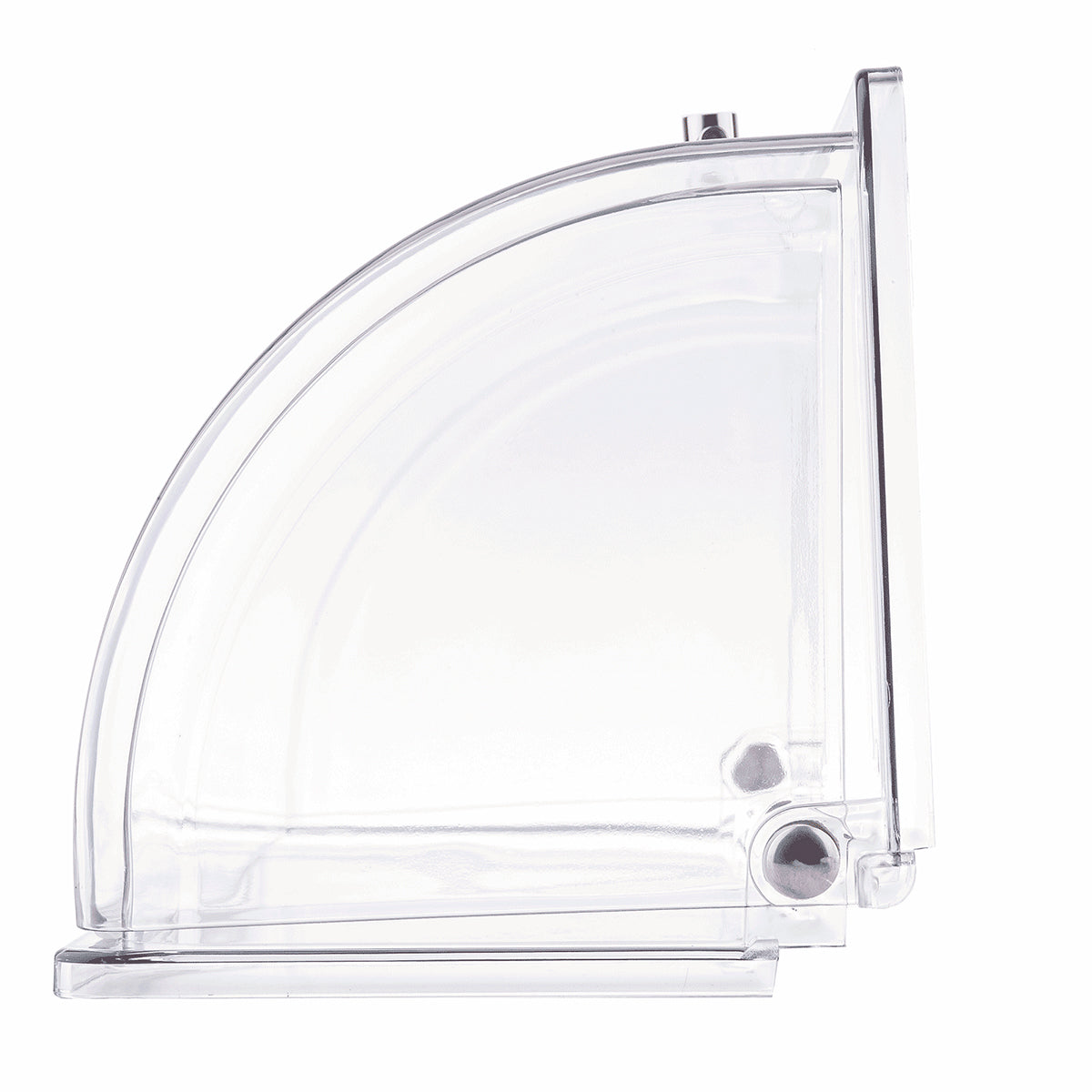 Domo Rectangular Tapa Deslizante de Policarbonato 54x33x19cm