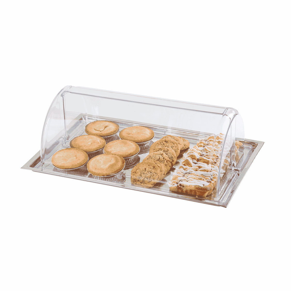 Domo Rectangular Tapa Deslizante de Policarbonato 54x33x19cm