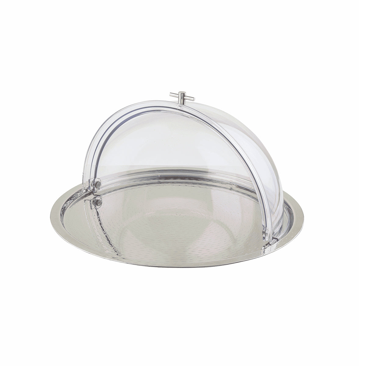 Domo Redondo Tapa Deslizante de 48 x 25 cm de Policarbonato