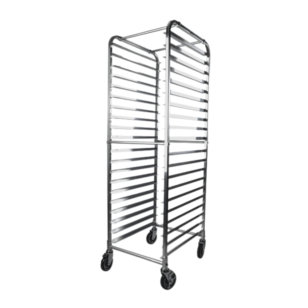 Espiguero de Aluminio para 20 Charolas con Freno