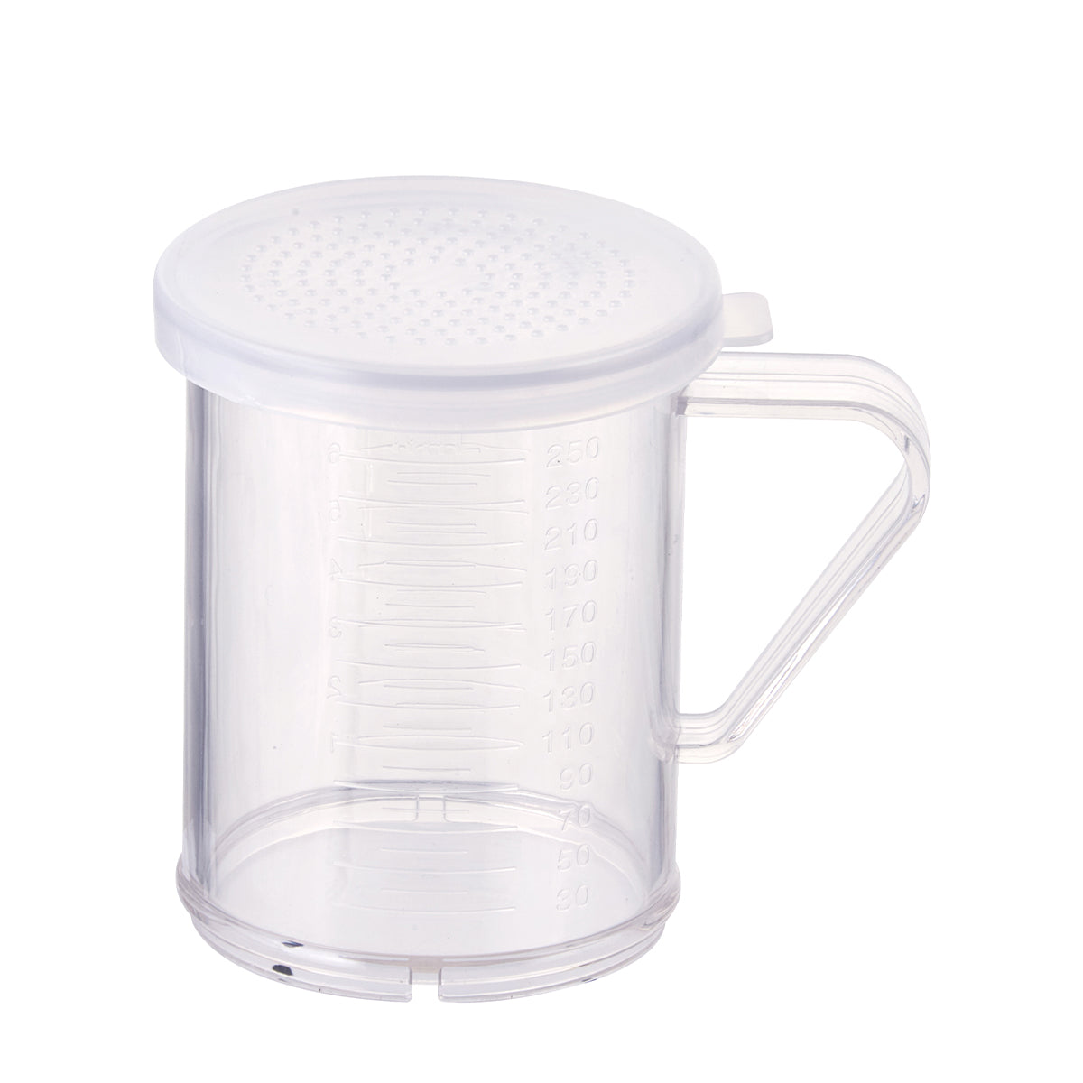 Espolvoreador / Salero Capacidad de 10 oz Contiene 3 Tapas