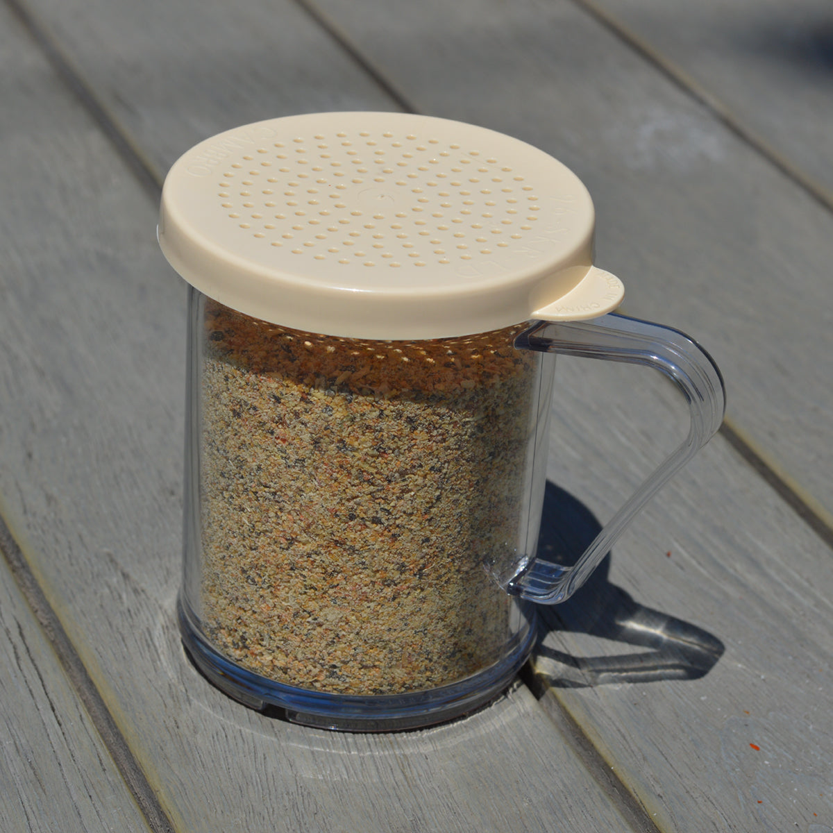 Espolvoreador / Salero Capacidad 10 oz con Tapa