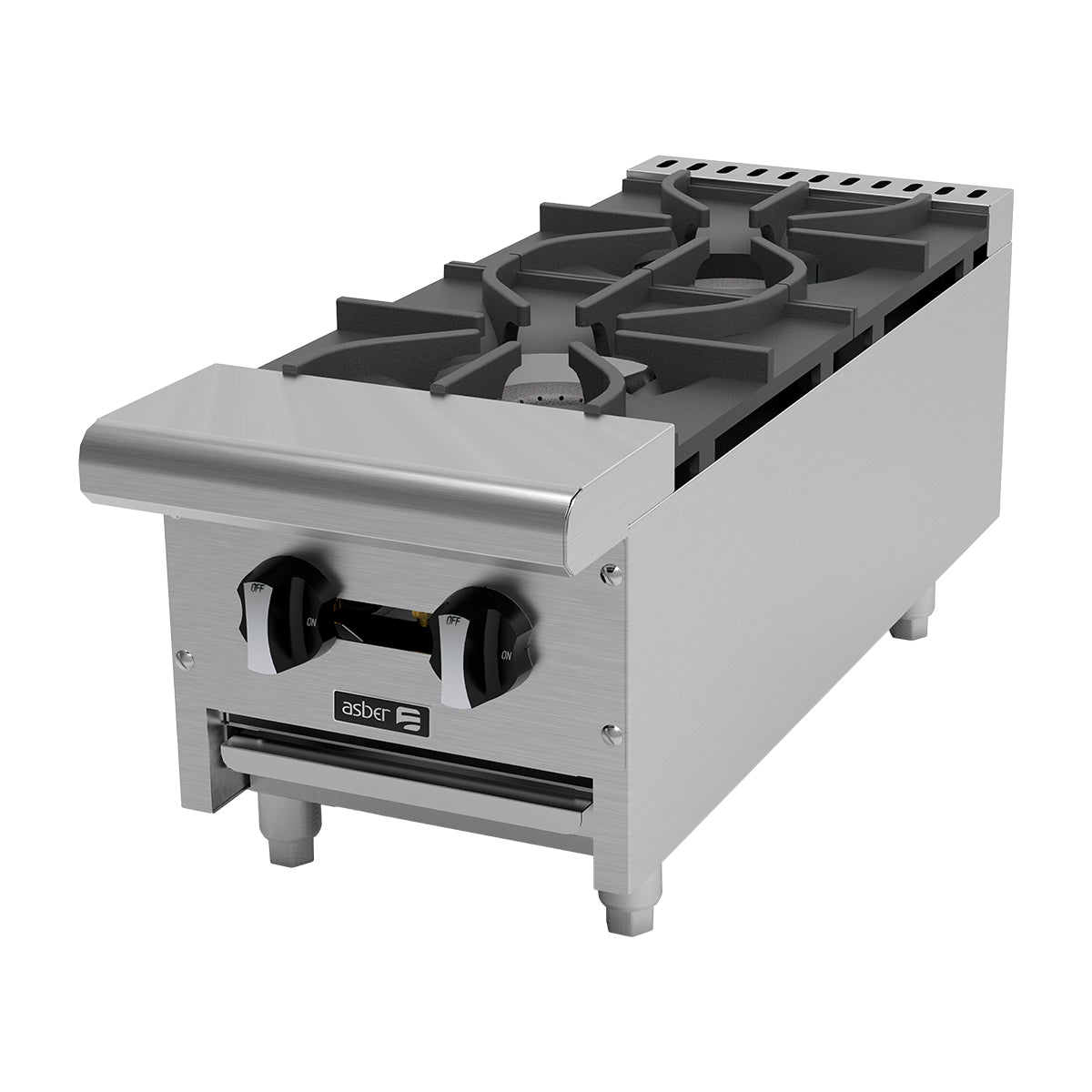 Estufa 2 Quemadores 30 x  83 x 30 cm de Gas Natural