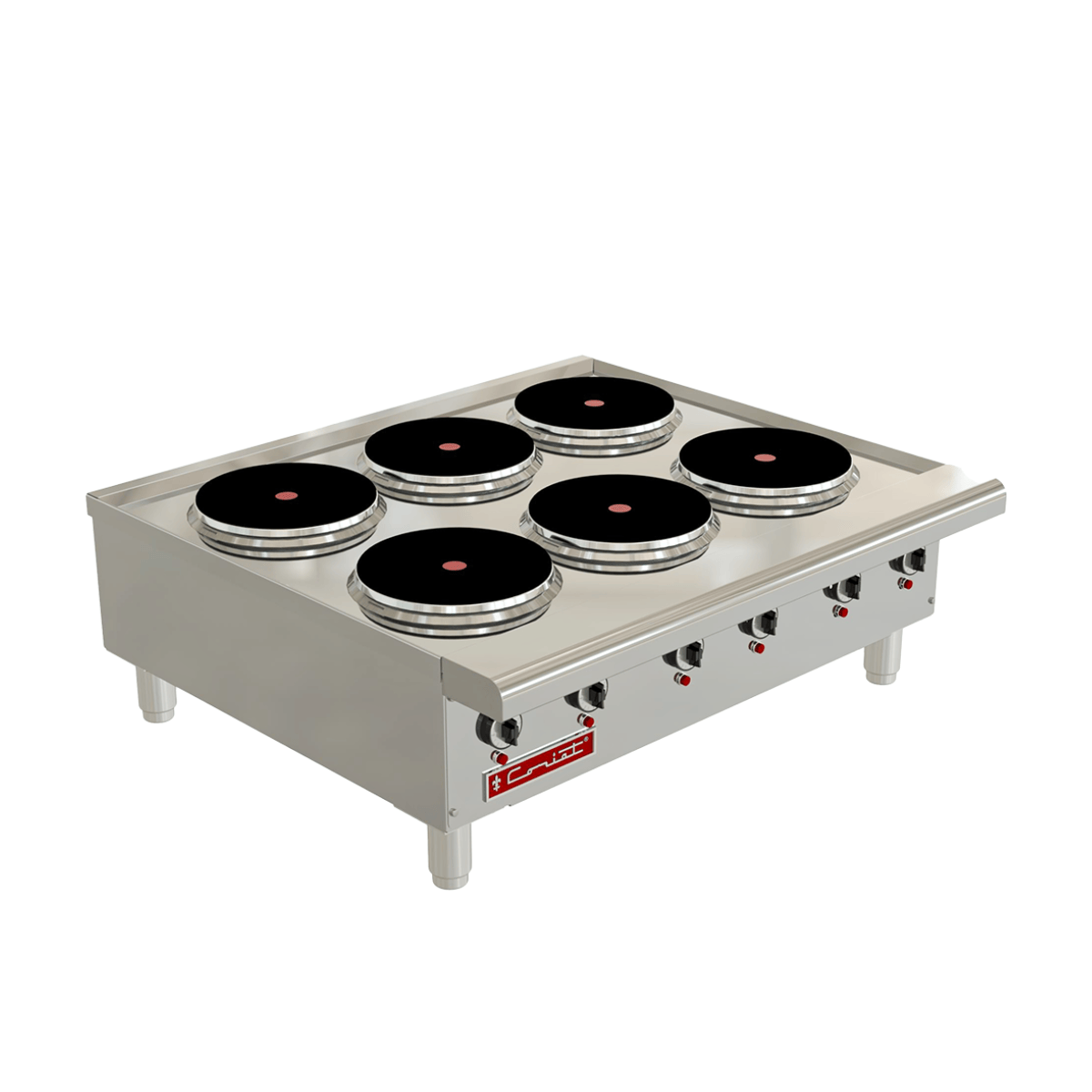 PCV-6-E Estufa Eléctrica de 6 Quemadores