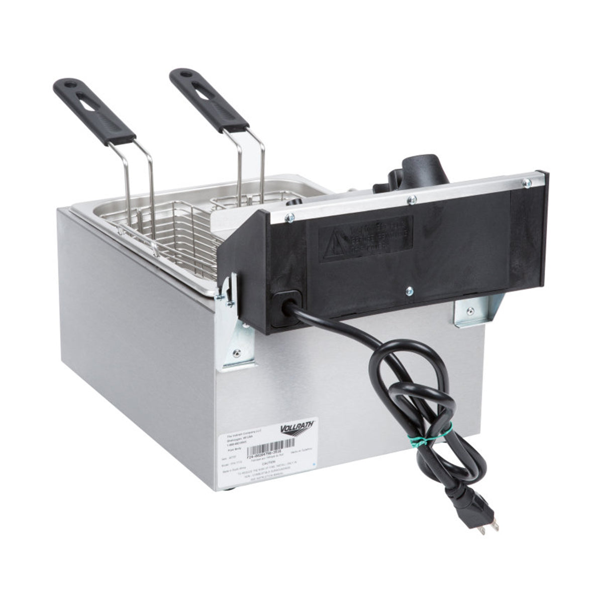 Freidor de Mesa Eléctrico 4.54 lt 1.8 kw 110 v