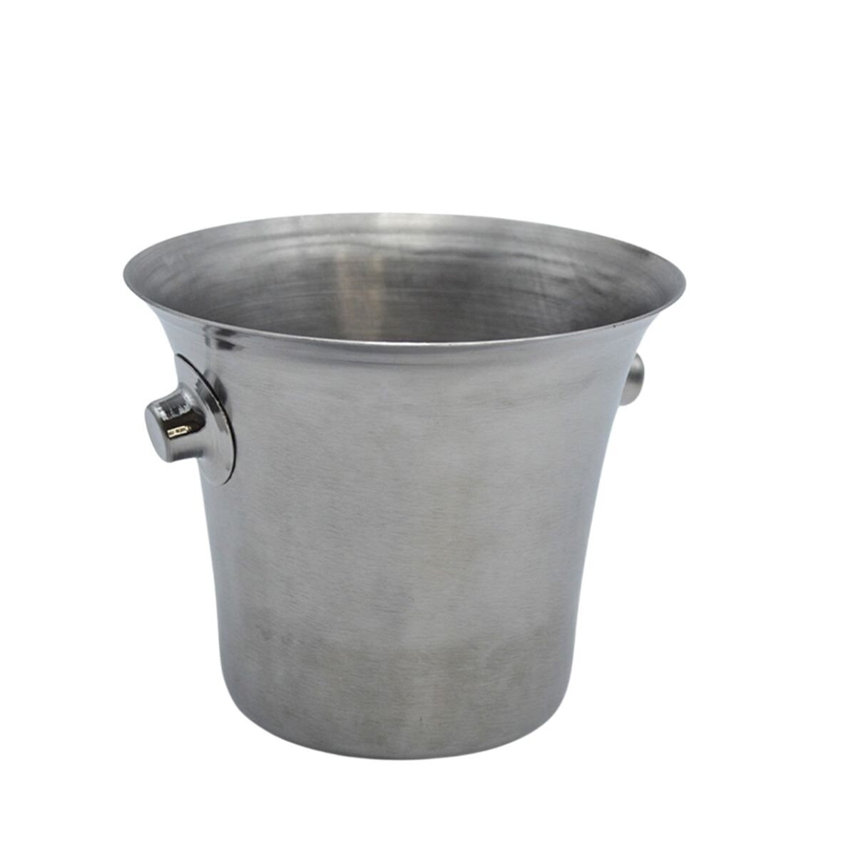 Hielera con Ceja de 13 x 16 cm de Acero Inoxidable