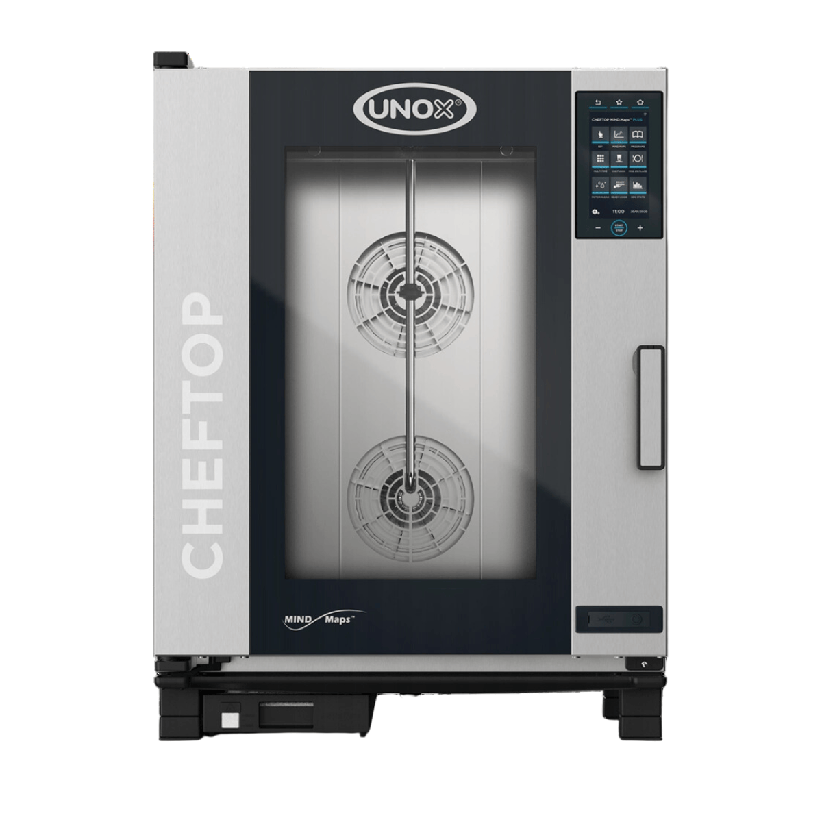 EVC-1011GPRM Horno Cheftop 10 Niveles GN1/1 de Gas Natural 