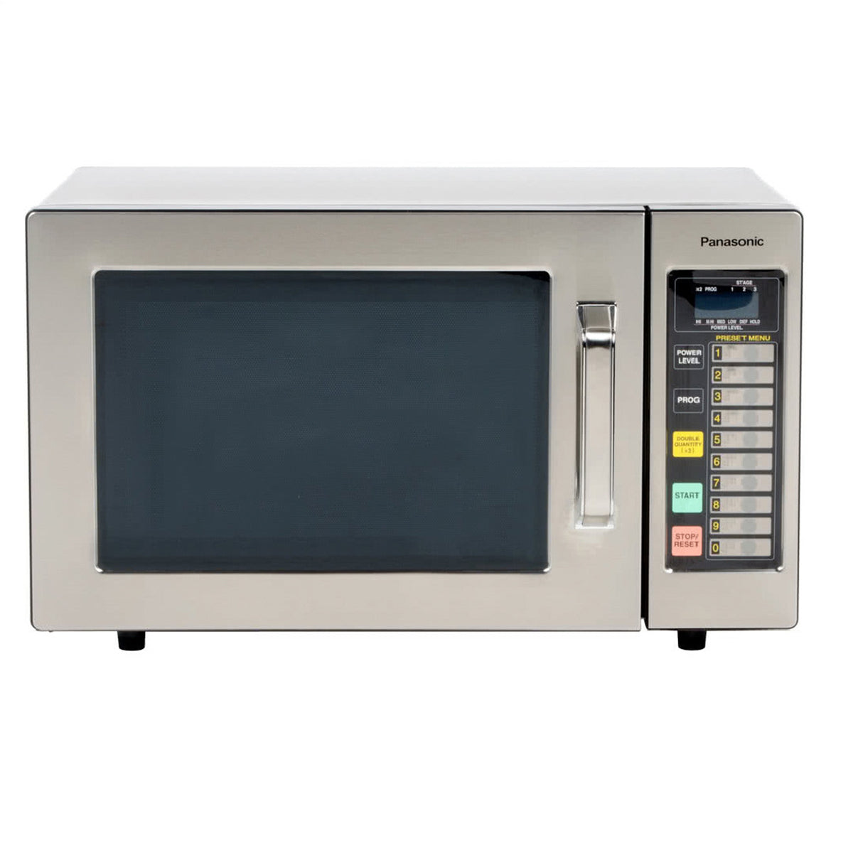 Horno Microondas 1000 watts de Acero Inoxidable