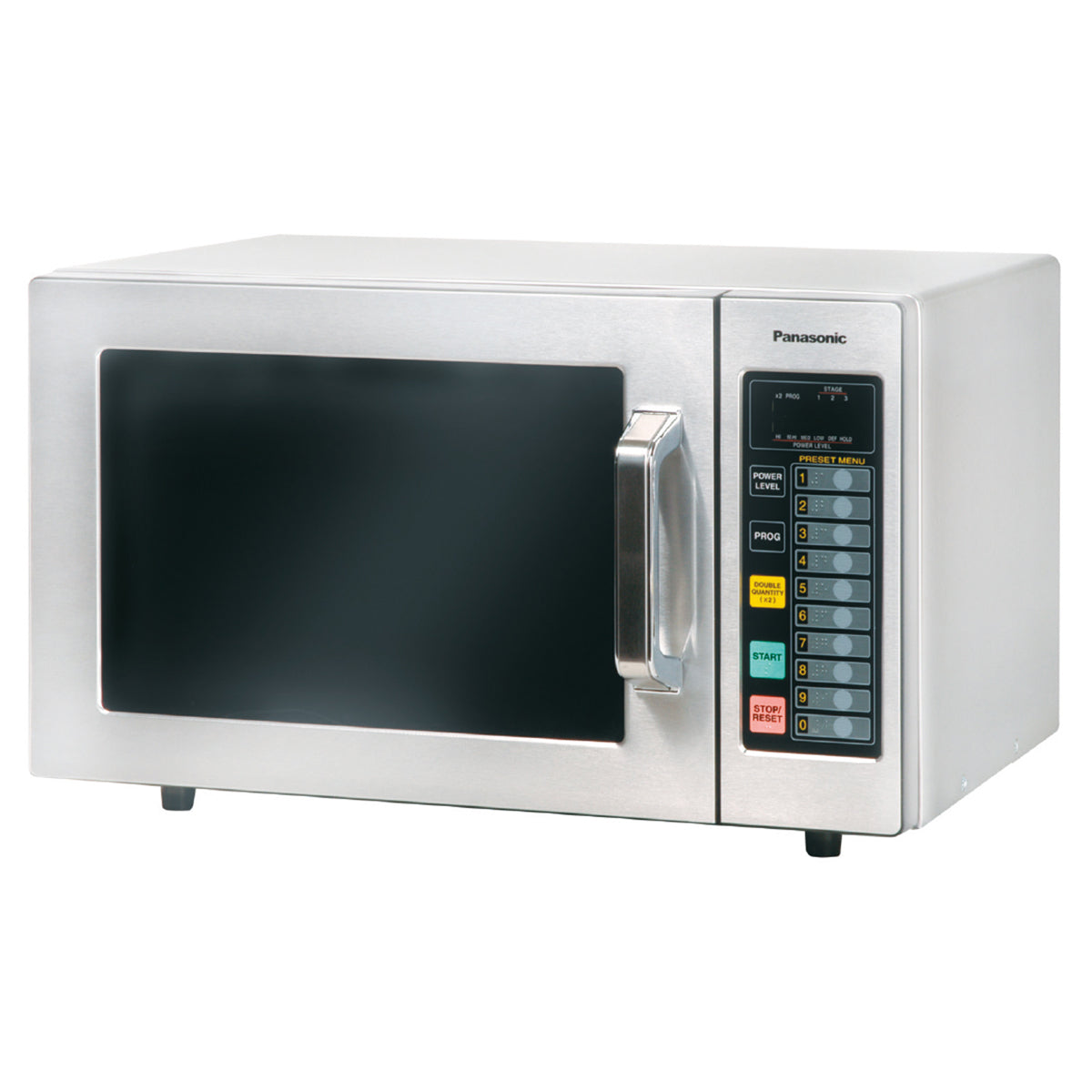 Horno Microondas 1000 watts de Acero Inoxidable