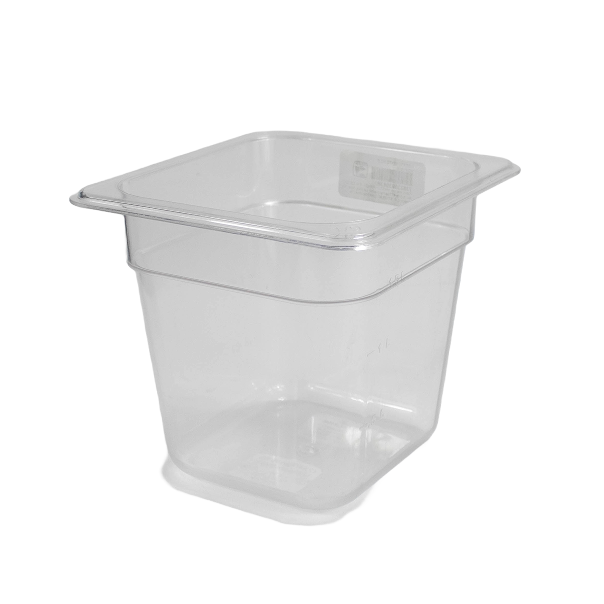 Inserto de Policarbonato Tamaño 1/6 x 6" Transparente