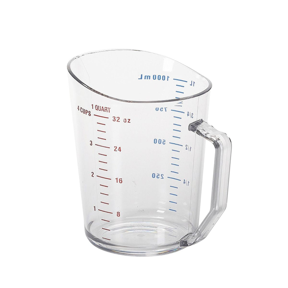 Jarra Medidora de Policarbonato Transparente Capacidad 1 qt