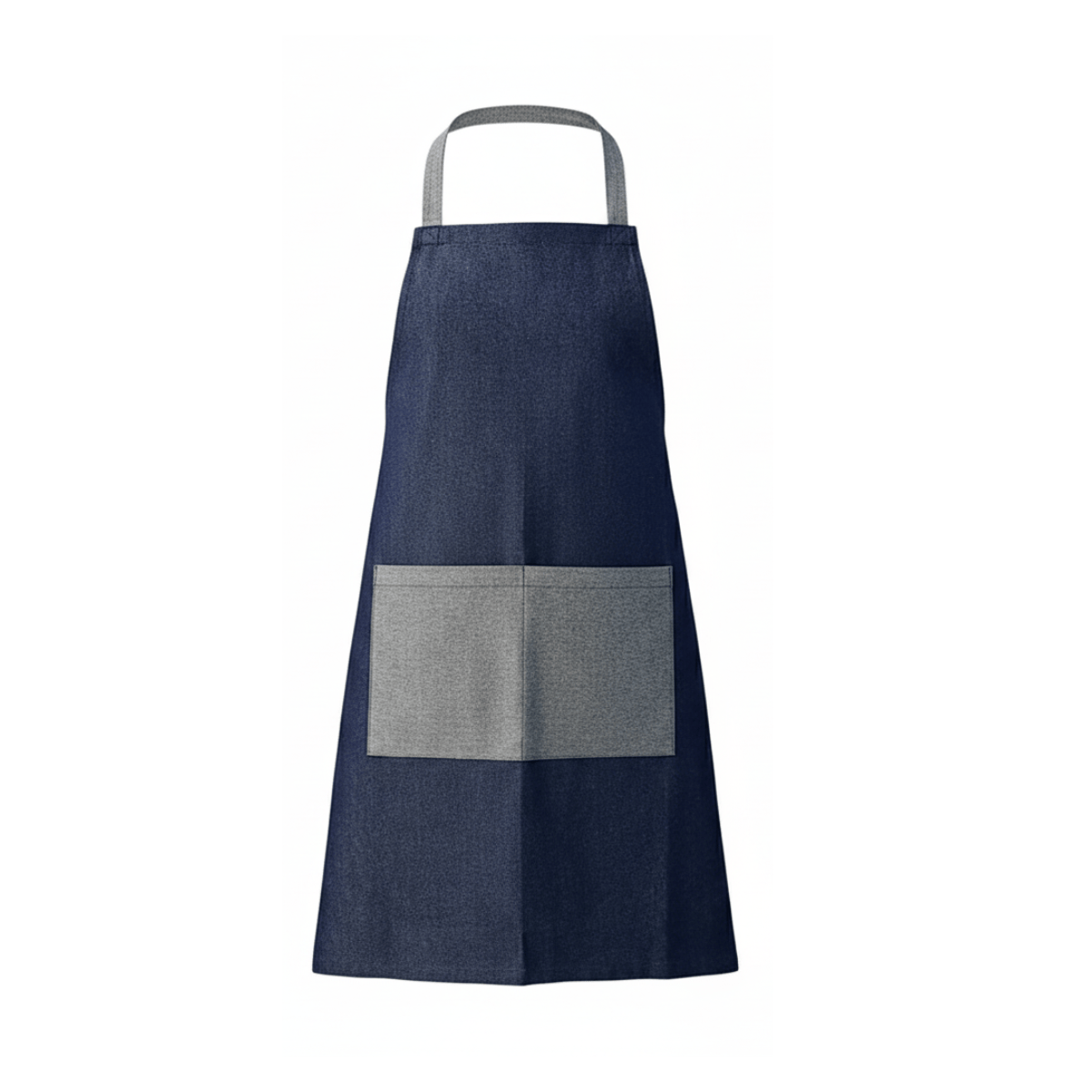 Mandil Peto de Mezclilla Azul 