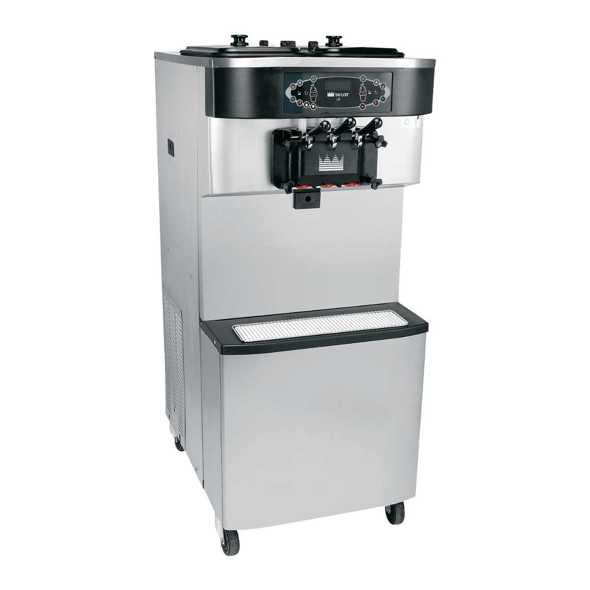 C712 Máquina para Helado Suave de 2 Sabores y Combinado Enfriador de Aire 