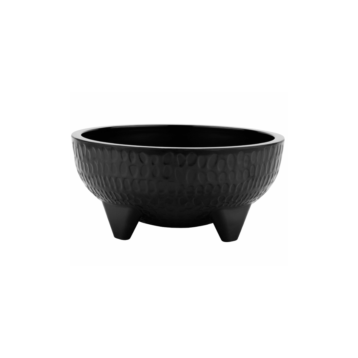 Molcajete de Melamina Viva México Negro 120 ml Contiene 12 Piezas 