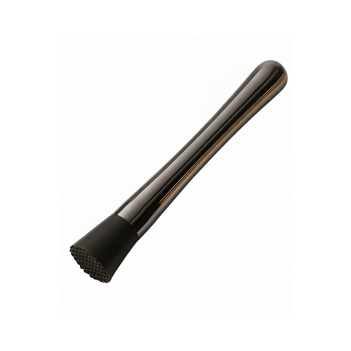 Muddler para Bar de Acero Inoxidable Negro 21 cm