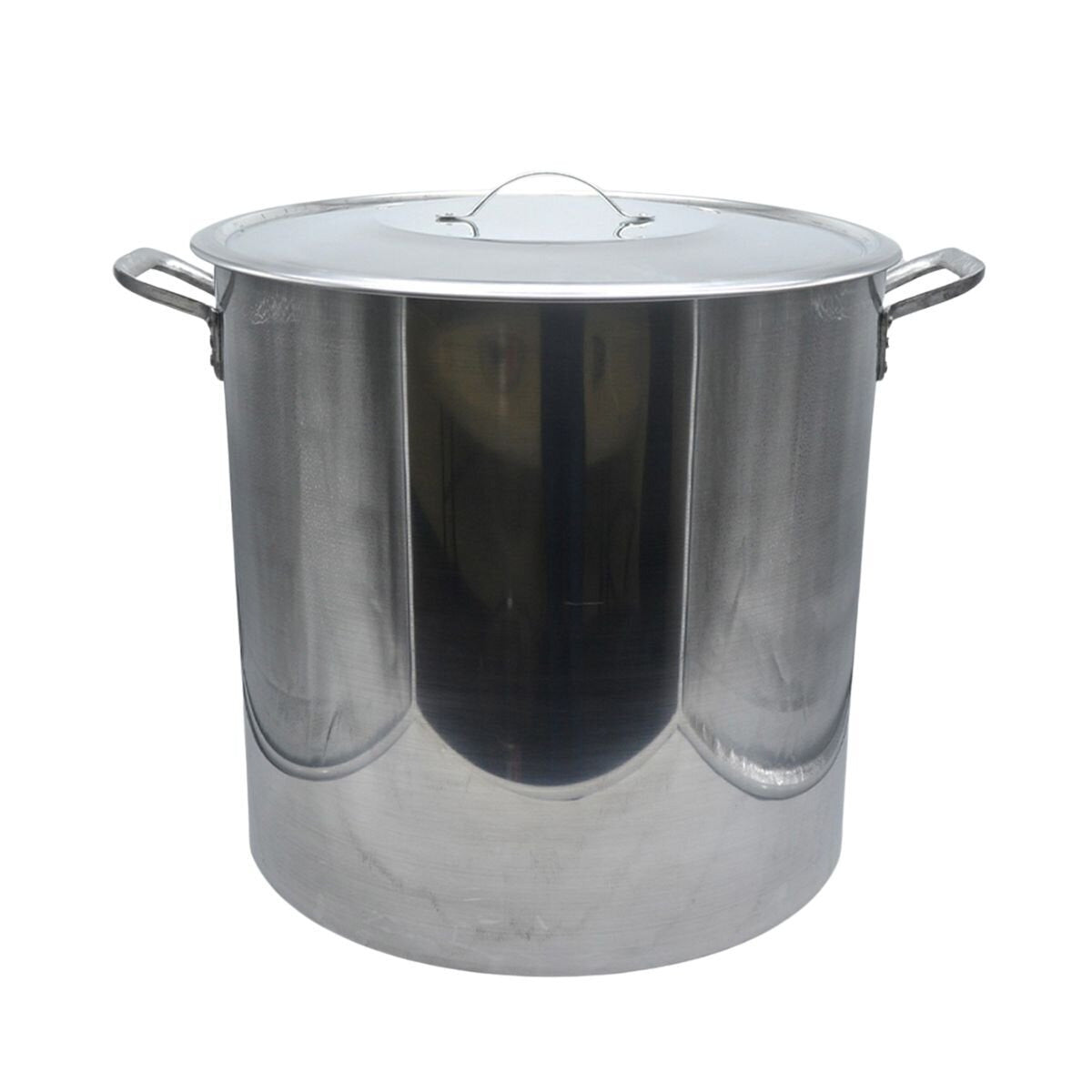 Olla con Tapa Aluminio Triple Fuerte #100 100 lt 50x50 cm