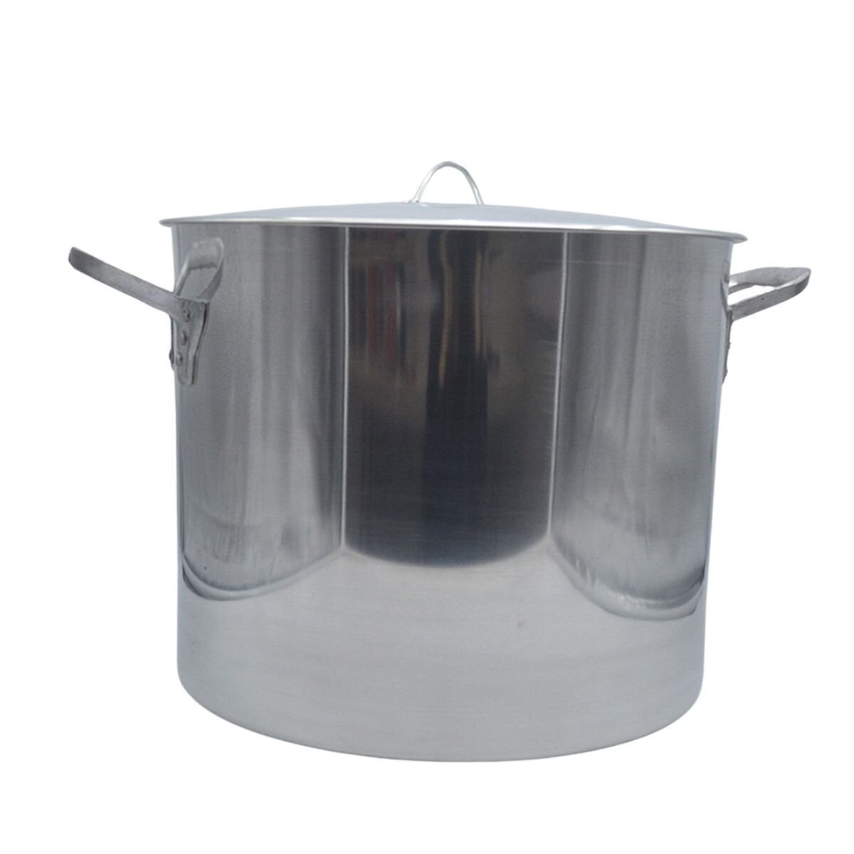 Olla con Tapa de Aluminio Triple Fuerte #50 56 lt 45X38 cm