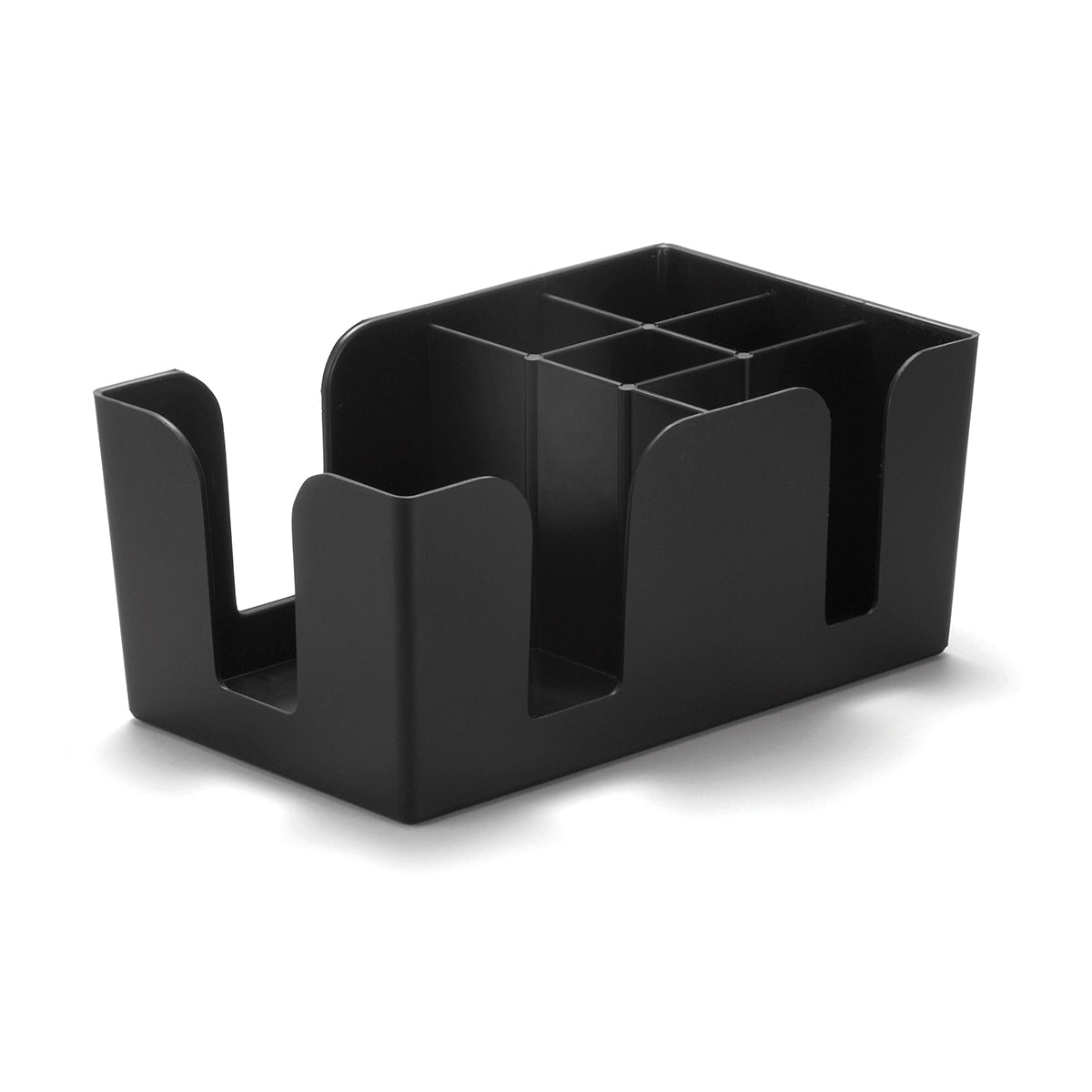 Organizador para Barra Color Negro de 6 Compartimentos