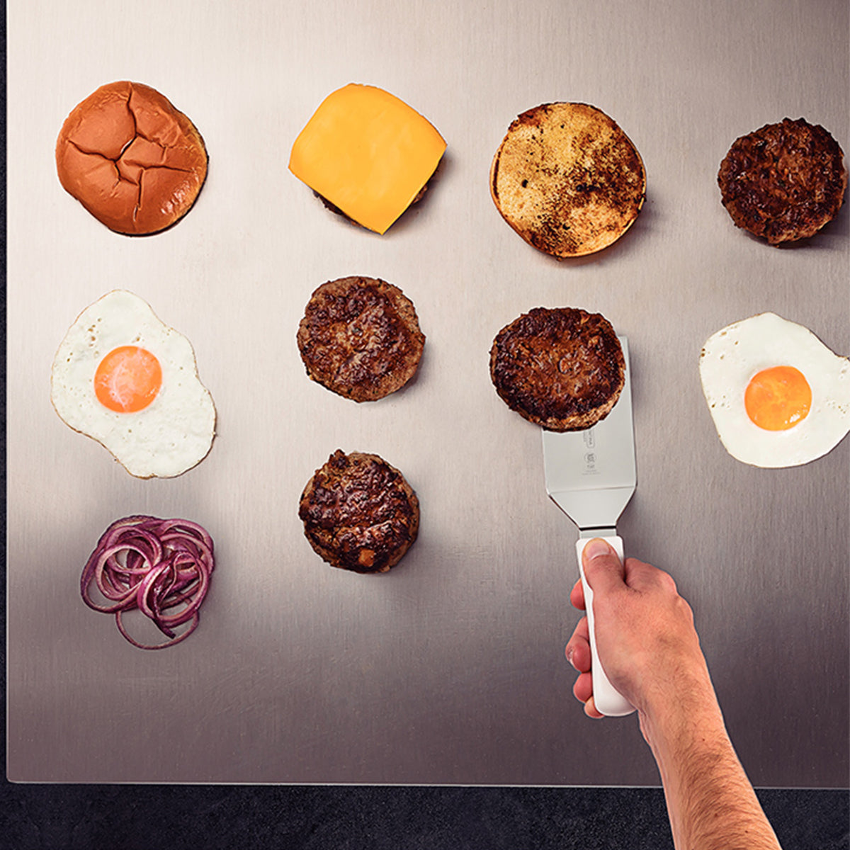 Pala Raspadora Tipo Pintor 4x2 con Mango de Plástico Blanco