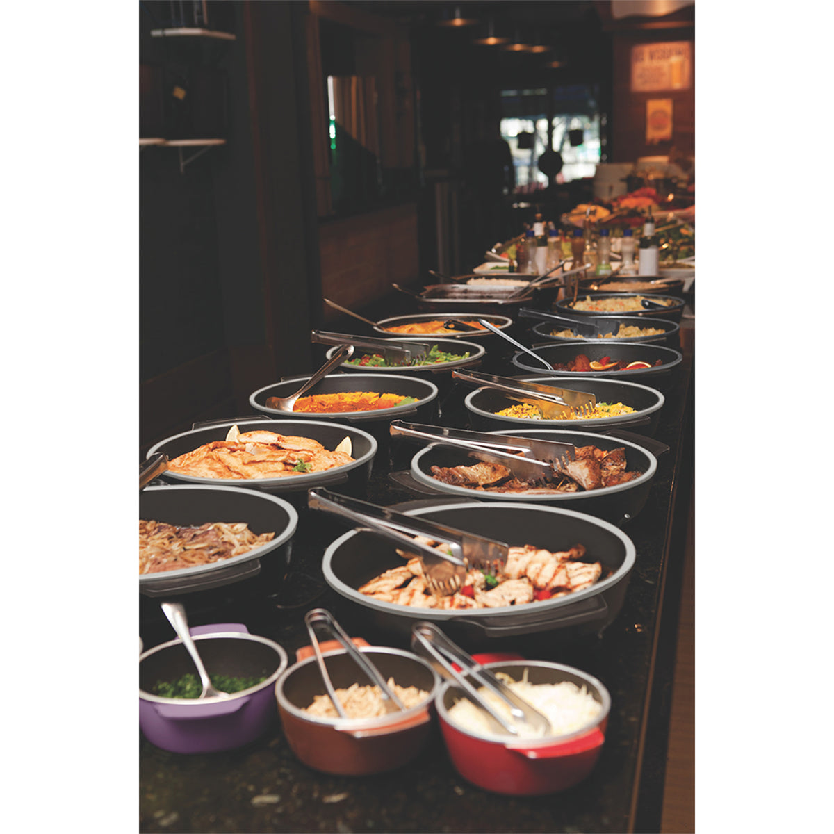 Pinza para Asado de 28 cm de Acero Inoxidable