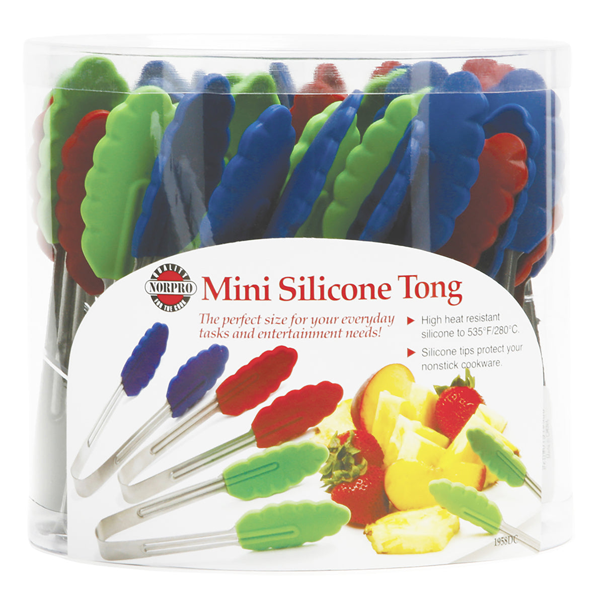 Pinza / Tenaza de 15 cm con Agarre De Silicon Varios Colores