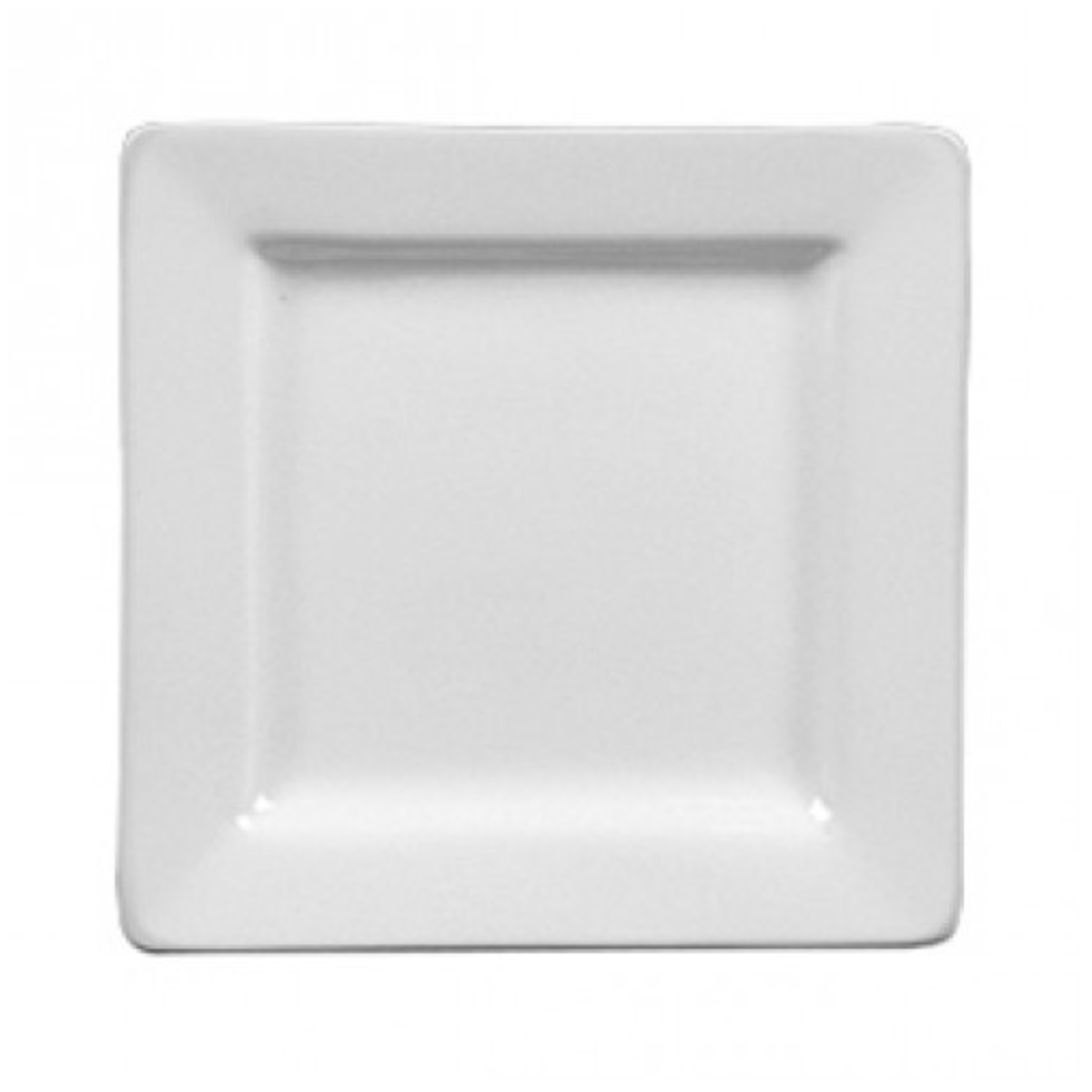 Plato Base de 31 x 31 cm de Porcelana Sqd Quadratto Contiene 9 Piezas