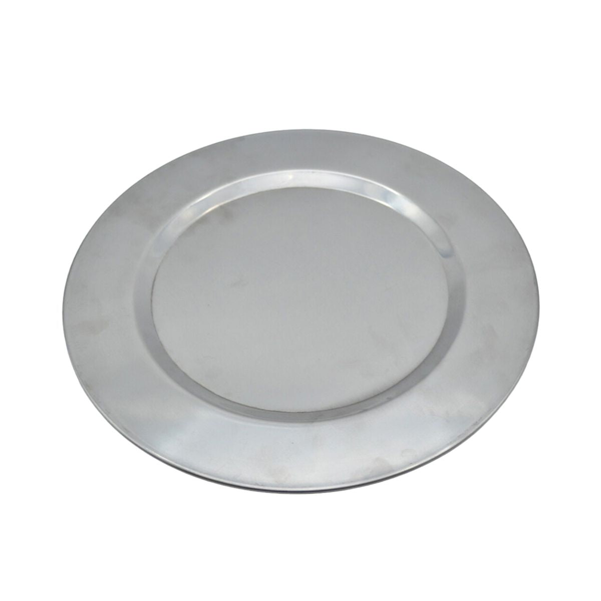 Plato Base con Cordón de 30 cm de Acero Inoxidable