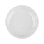 Plato para Café 15 cm Rolled Edge Porcelana Blanca 