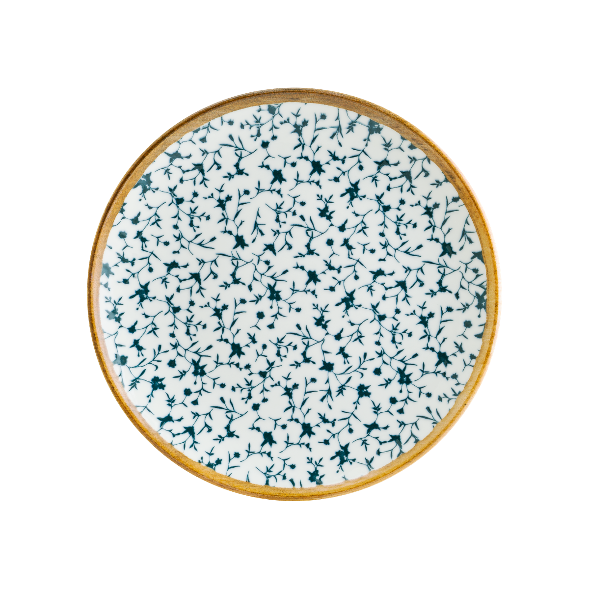 Plato Calif de Porcelana 21 cm Contiene 12 Piezas 