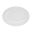 Plato Ovalado 34.9 cm Rolled Edge Porcelana Blanco