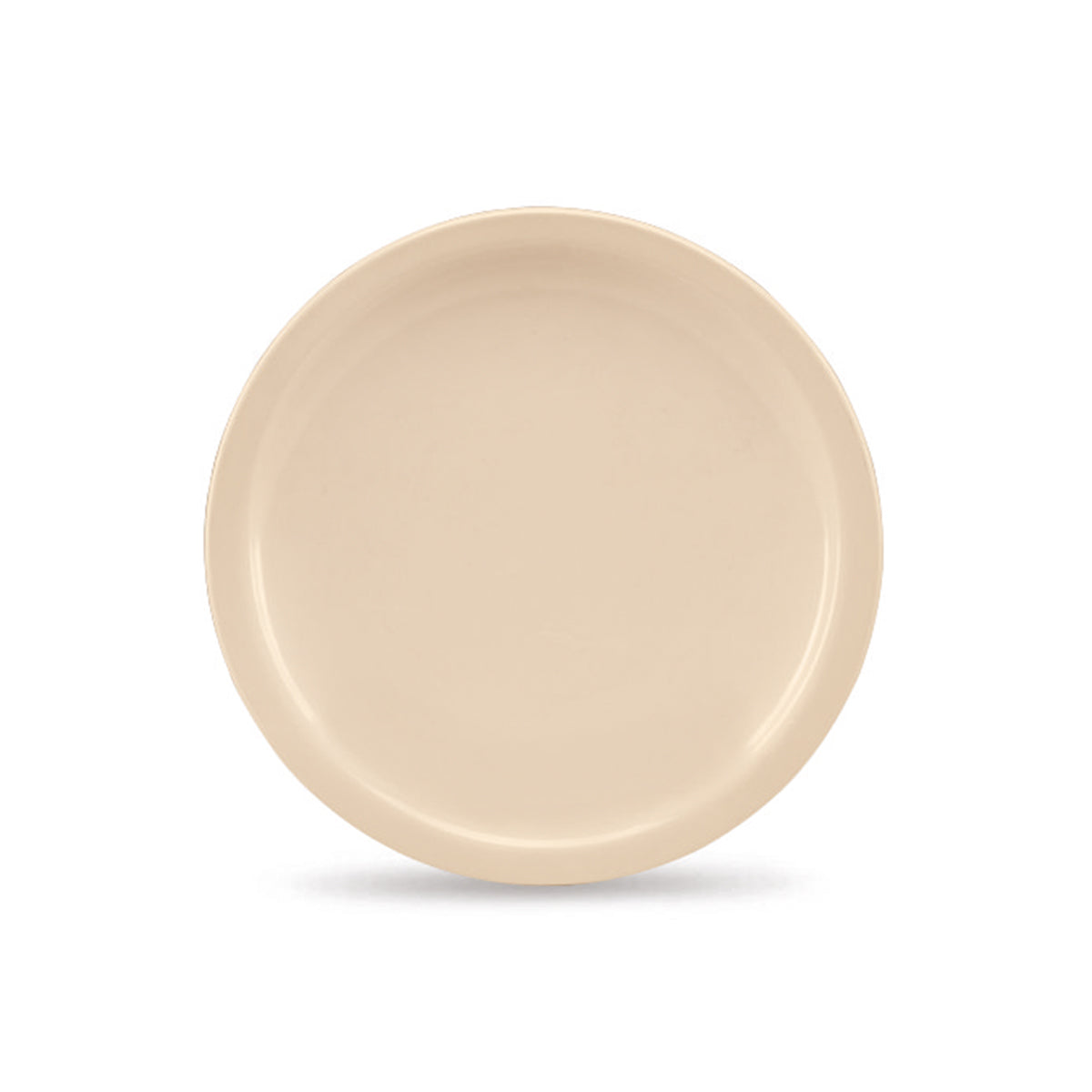 Plato para Pan o Ensalada de 19.5 cm Melamina Beige 24 Piezas