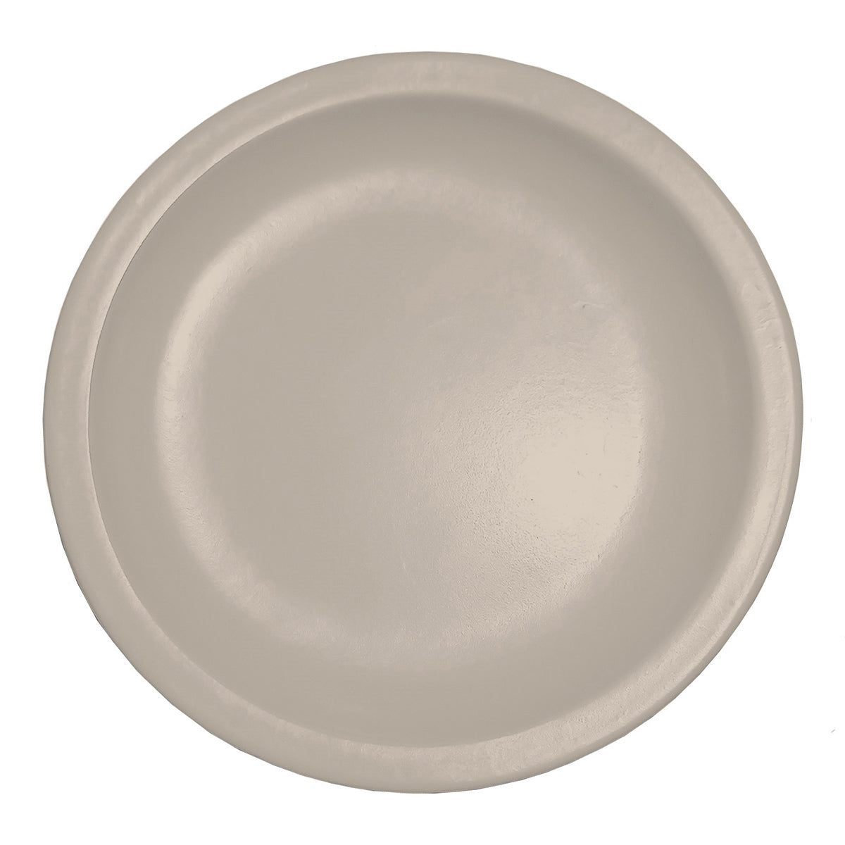Plato para Pan o Ensalada de 20 cm Color Beige con 24 Piezas