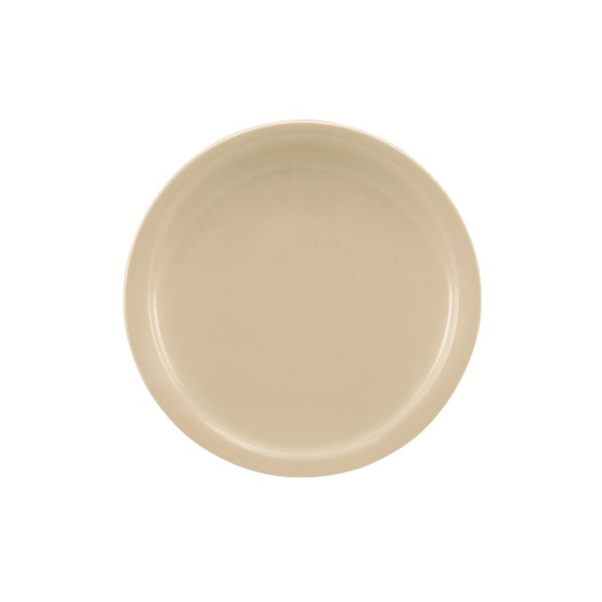 Plato para Pan o Mantequilla de 16.5 cm de Melamina Beige