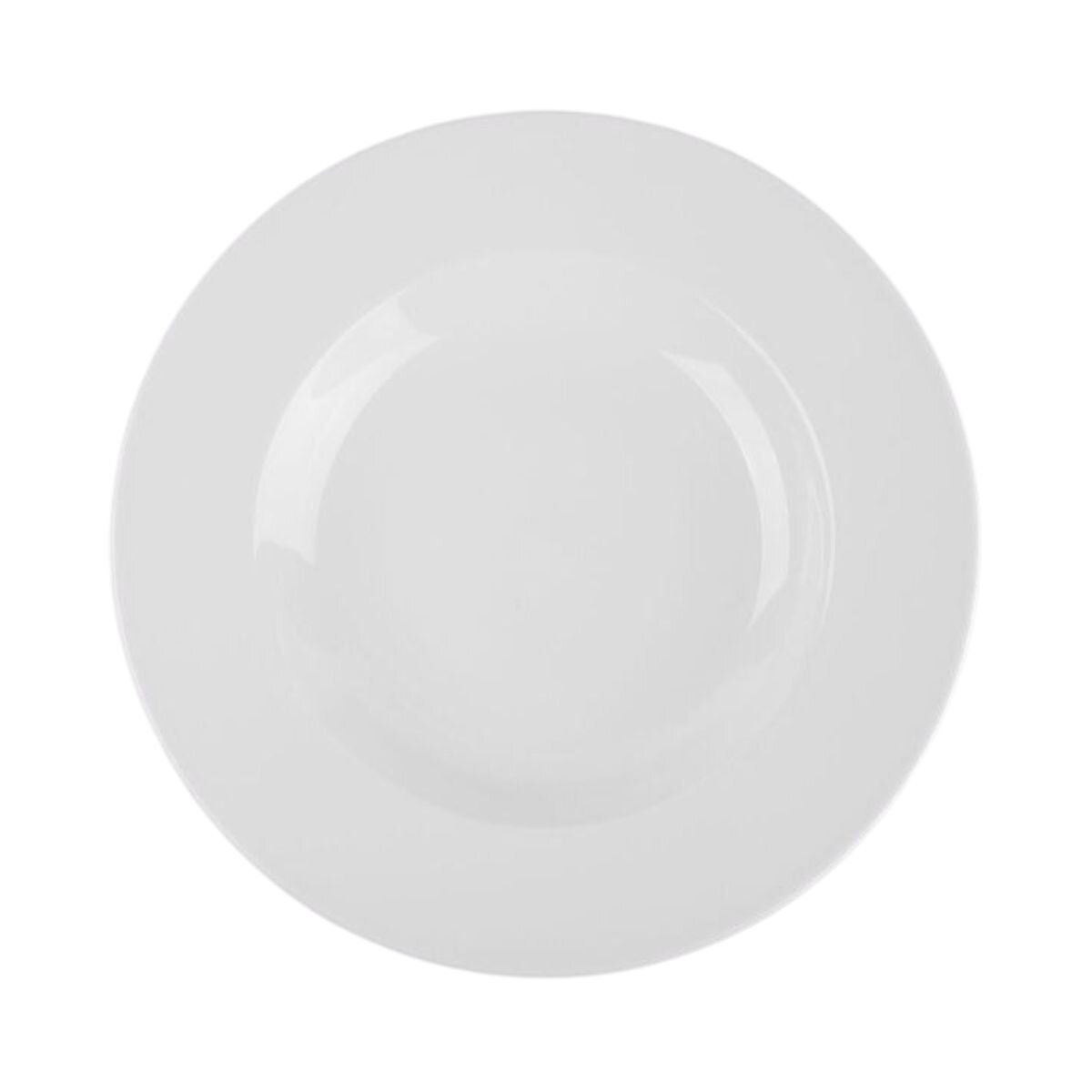 Plato para Pasta 30 cm Rolled Edge Porcelana Blanco