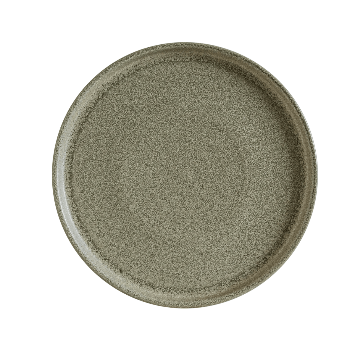 Plato Plano Adelfa Ripple 26 cm de Porcelana Contiene 6 Piezas 