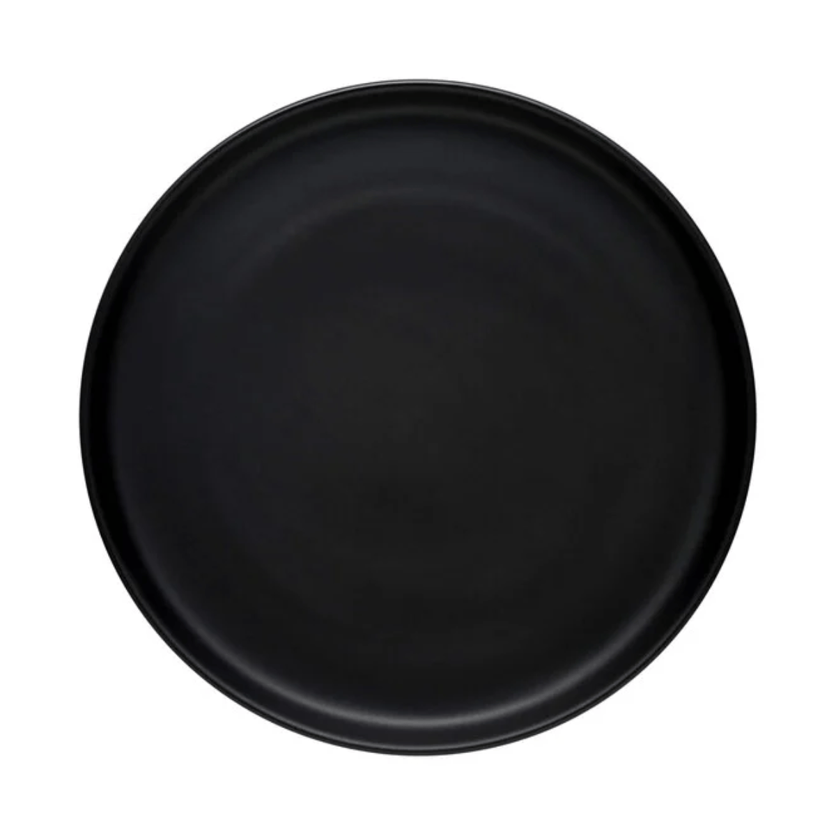 Plato Plano Gourmet Drifstone Negro con 26 cm con 12 Piezas 