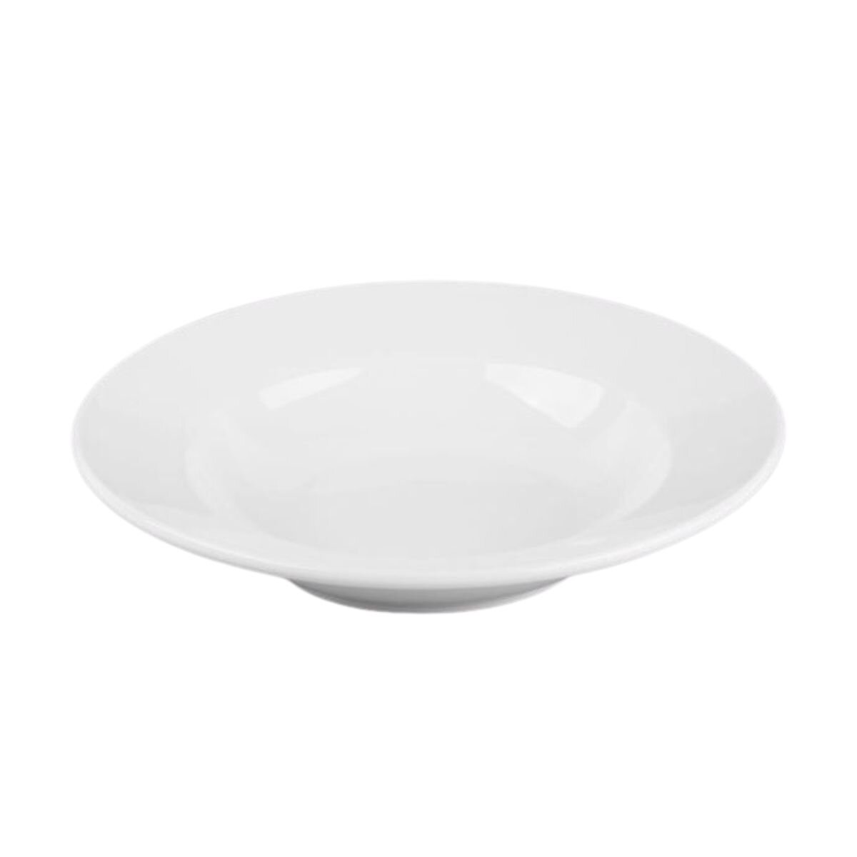 Plato Sopero 22 cm Rolled Edge Porcelana Blanca