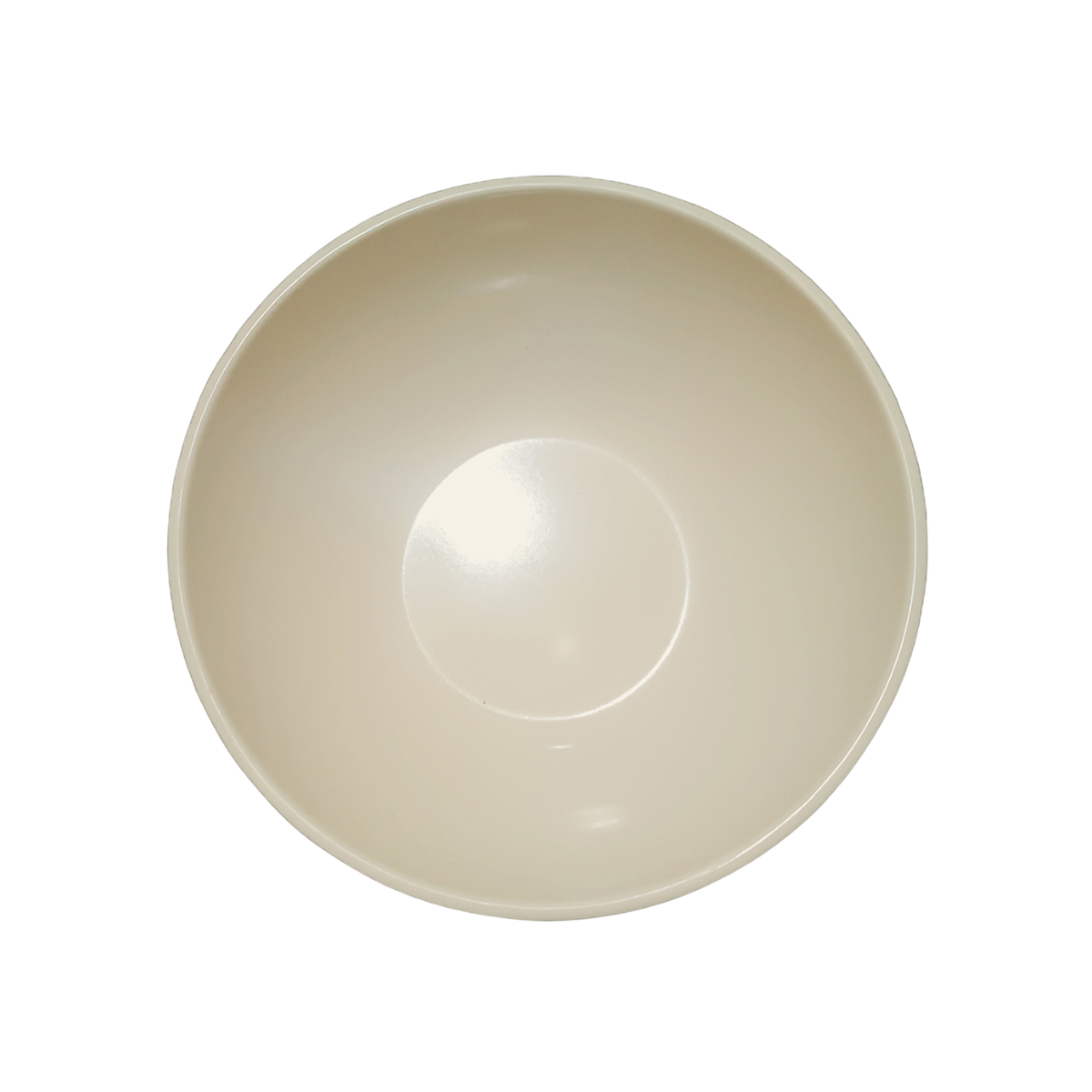 Plato Sopero de 870 ml de Melamina Beige con 24 Piezas