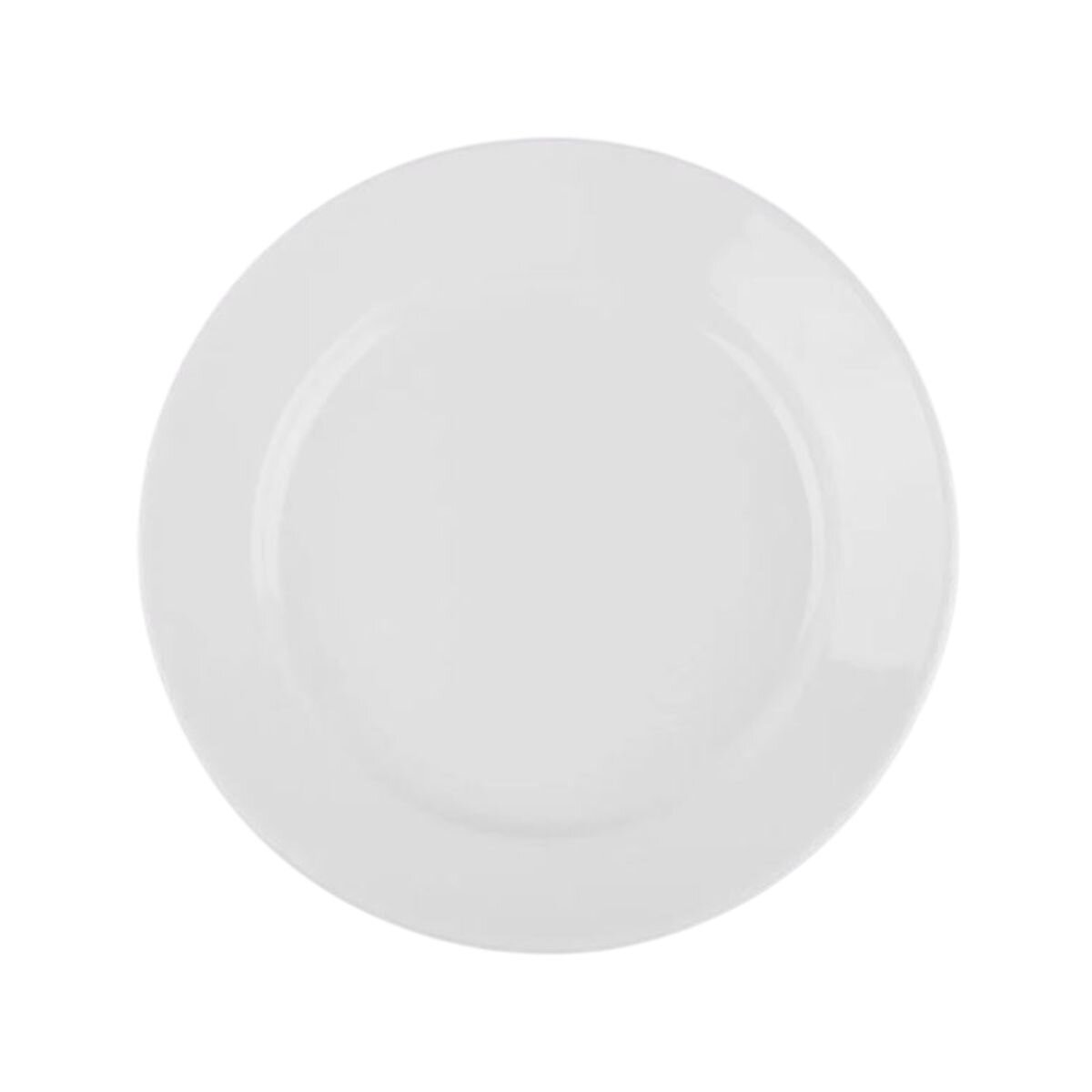 Plato Trinche 15.5 cm Rolled Edfe Porcelana Blanca