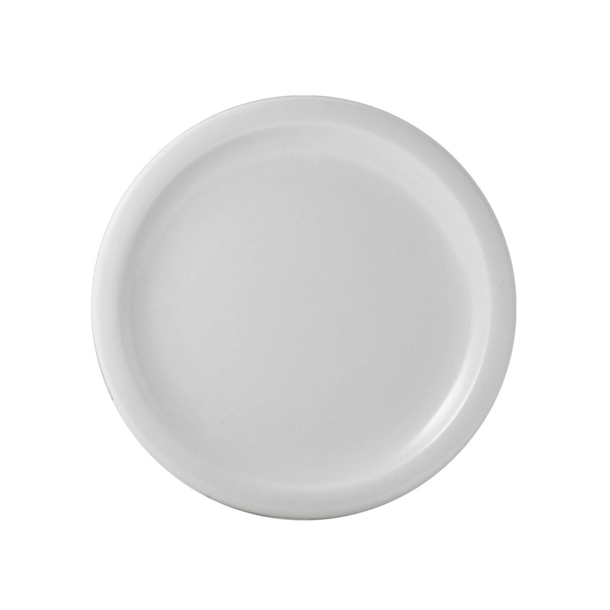 Plato Trinche de 16.5 cm de Melamina Doméstica Blanca