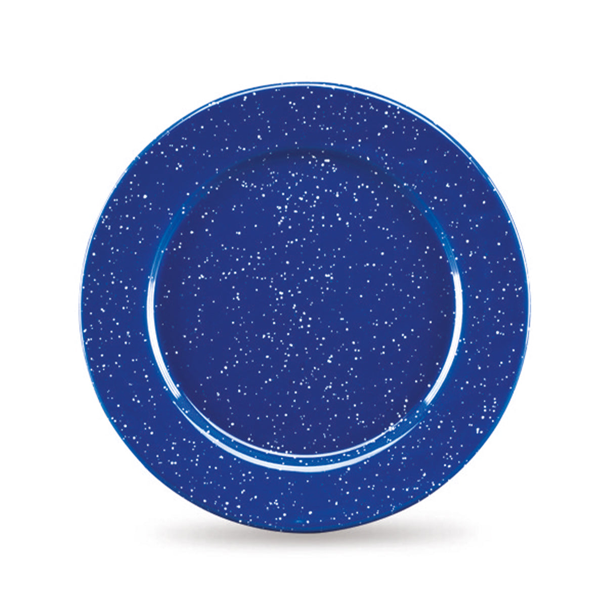 Plato Trinche de 24 cm de Peltre Azul Contiene 6 Piezas