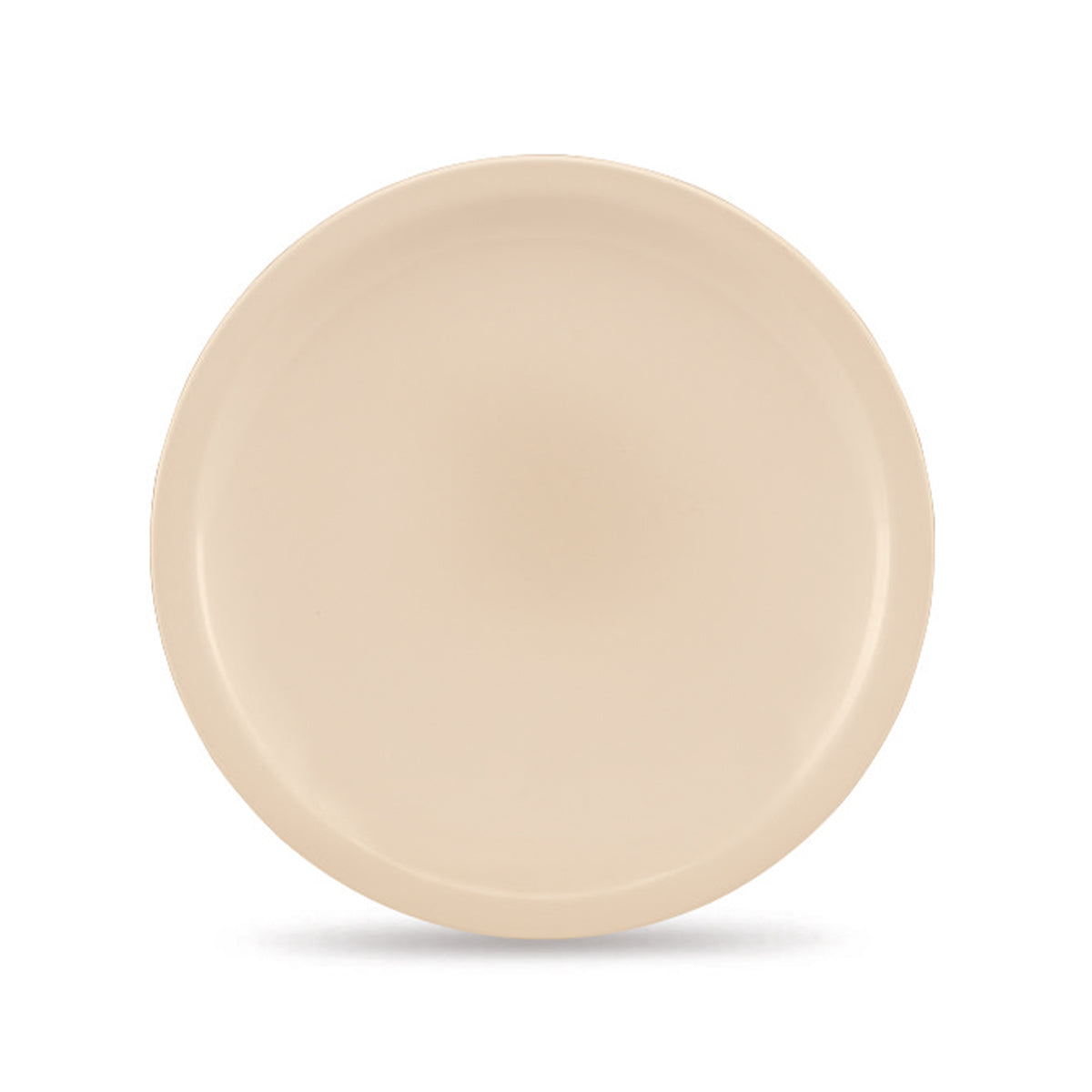 Plato Trinche de 25 cm de Melamina Beige V-3 con 24 Piezas