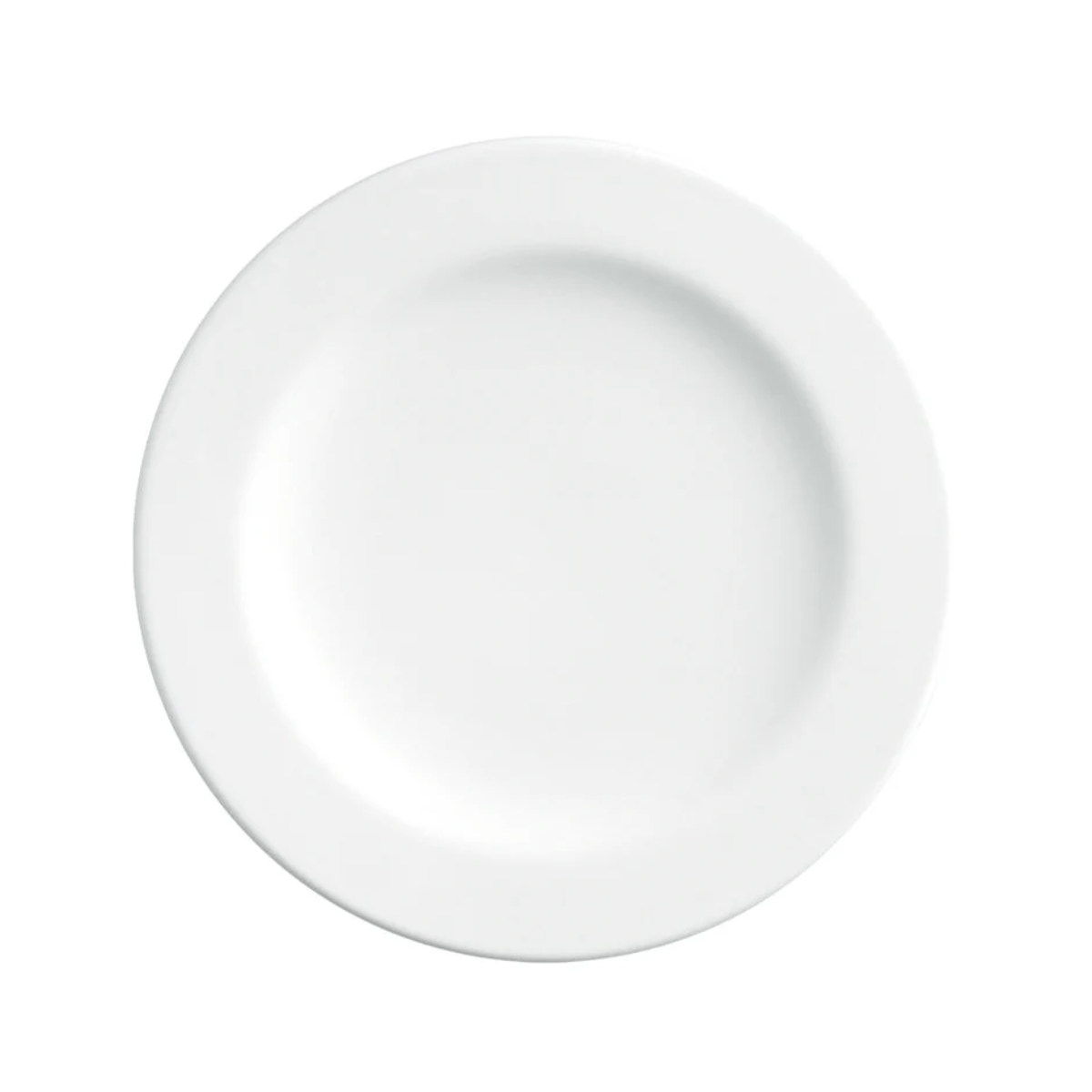 Plato Trinche de 26 cm Blanco Polar con 24 Piezas 