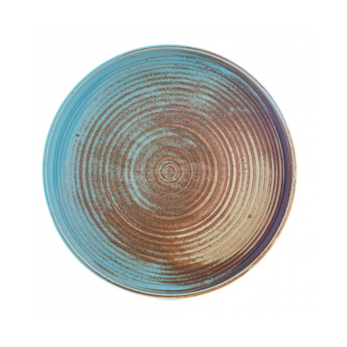 Plato Trinche de 26 cm Coral de Porcelana Contiene 12 piezas