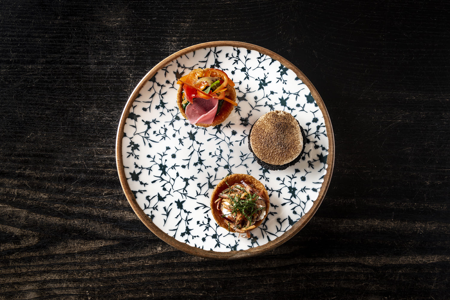 Plato Trinche de 27 cm Calif Gourmet Contiene 12 piezas